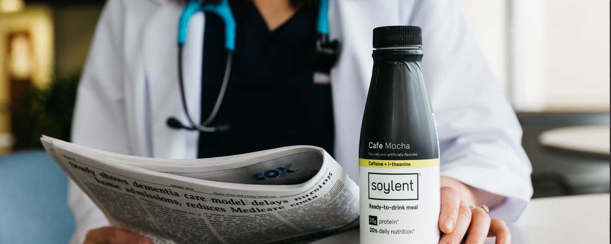 Soylent in the Clinic: A plant-based meal replacement makes it easier to stick to a healthy diet.